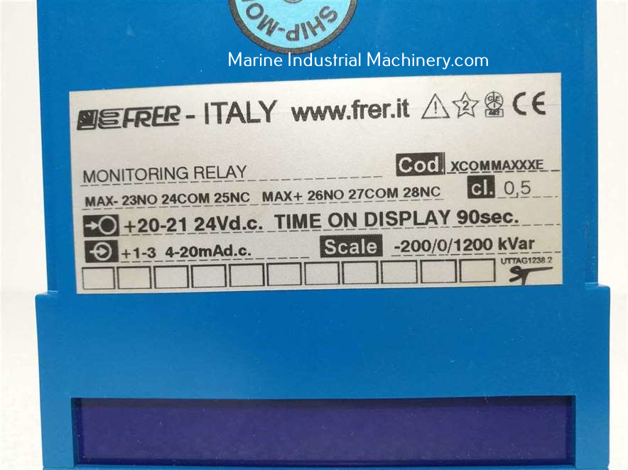Frer XCOMMAXXXE Monitoring Relay (-200/0/1200kVar)