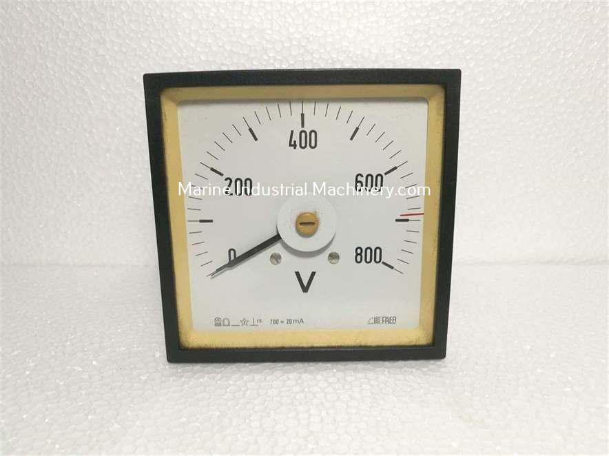 Frer (0-800V) DC Moving Coil Ammeter 