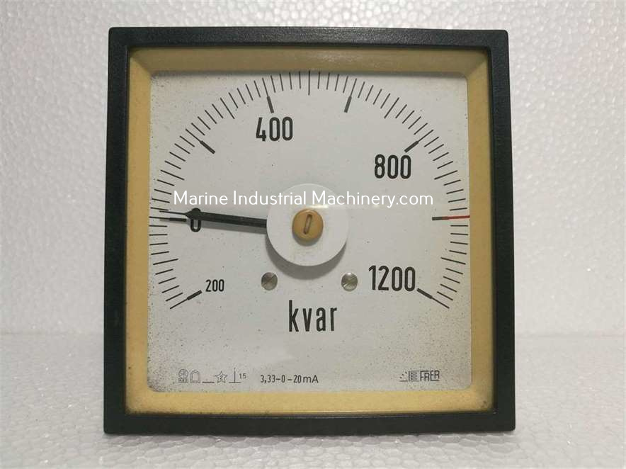 Frer DC moving Coil Ammeter (-200-0-1200kvar)