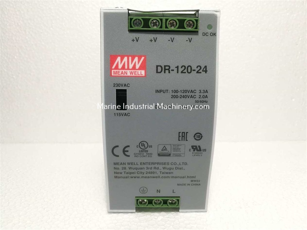Mean Well DR-120-24 Power Supply