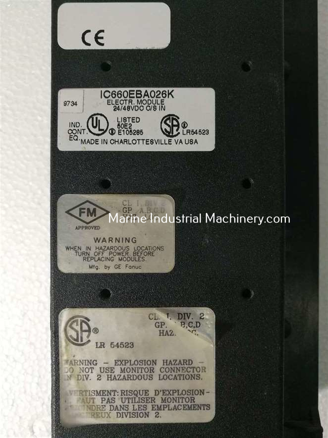 GE Fanuc IC660BBA026 Analog Input block