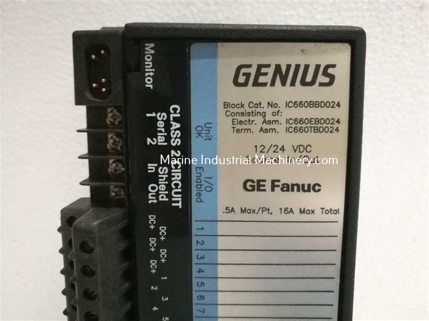 GE Fanuc IC660BBD024 Bus Switching Module