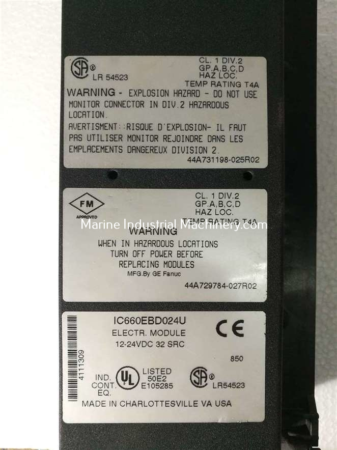 GE Fanuc IC660BBD024 Bus Switching Module