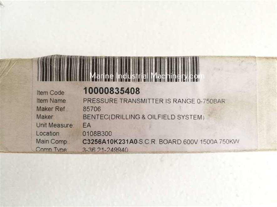 BD-Sensor DX19-DMP 334 Pressure Transmitter