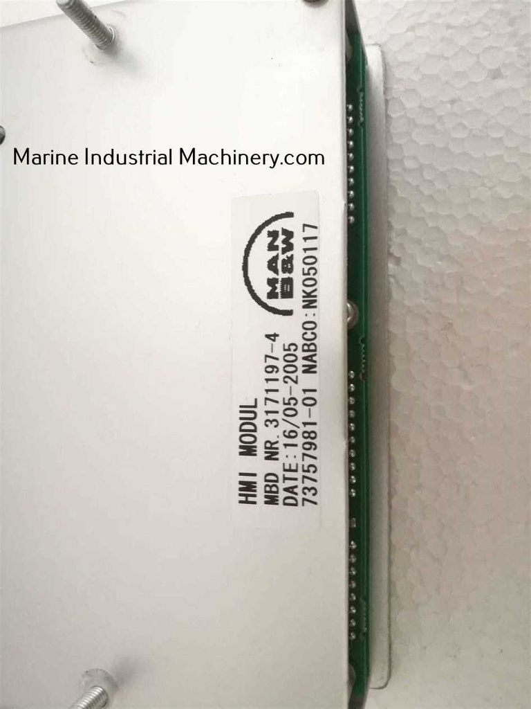 Man B&W 3171197-4 HMI Modul