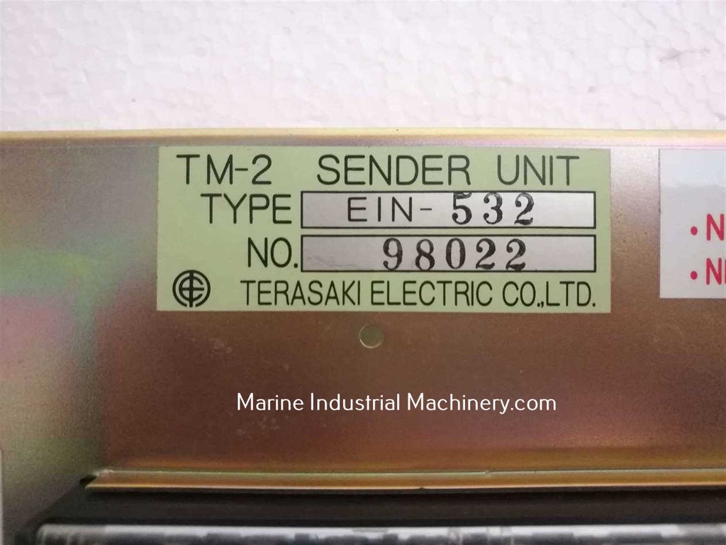 Terasaki EIN-532 TM-2 Sender Unit