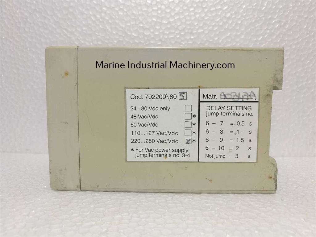 Abb 702209/80 Sace Yu Delay