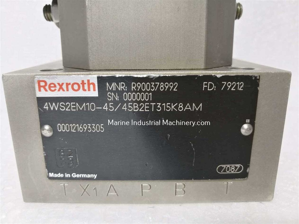 Rexroth 4WS2EM10-45 45B2ET315K8AM Servo Valve