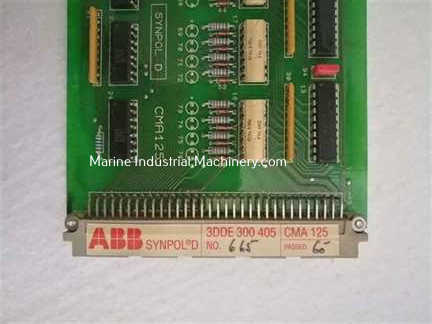 ABB Synpol D CMA125 3DDE 300 405 PCB Card
