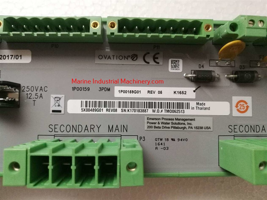Emerson 5X00489G01(Rev 08) Module