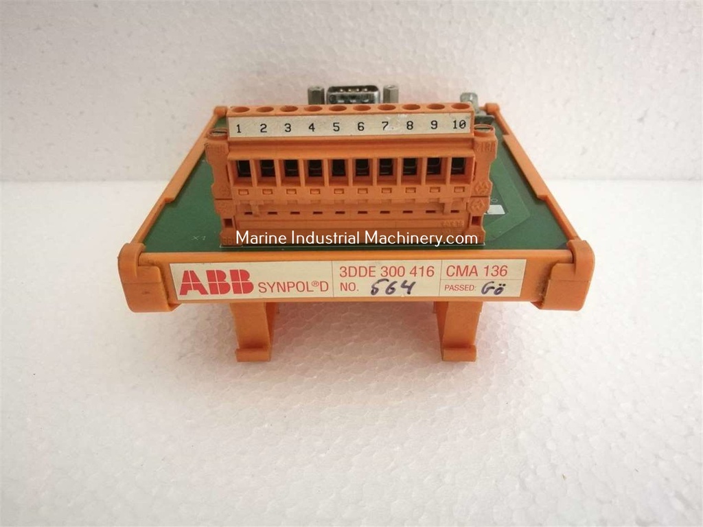 Abb Synpol D CMA 136 3DDE 300 416 Communication Control