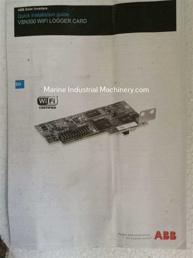 ABB VSN300 Wifi Logger Card
