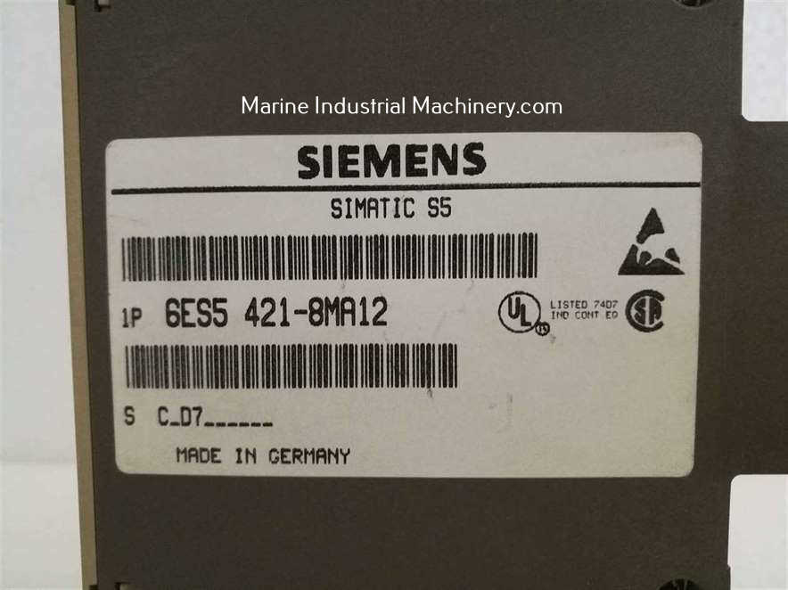 Siemens 6ES5 421-8MA12 Digital Input Module