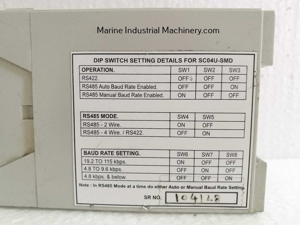 San Telequip SC04U-SMD Converter