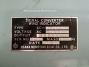 Osaka SC-D422NS2 Signal Converter Wind Indicator