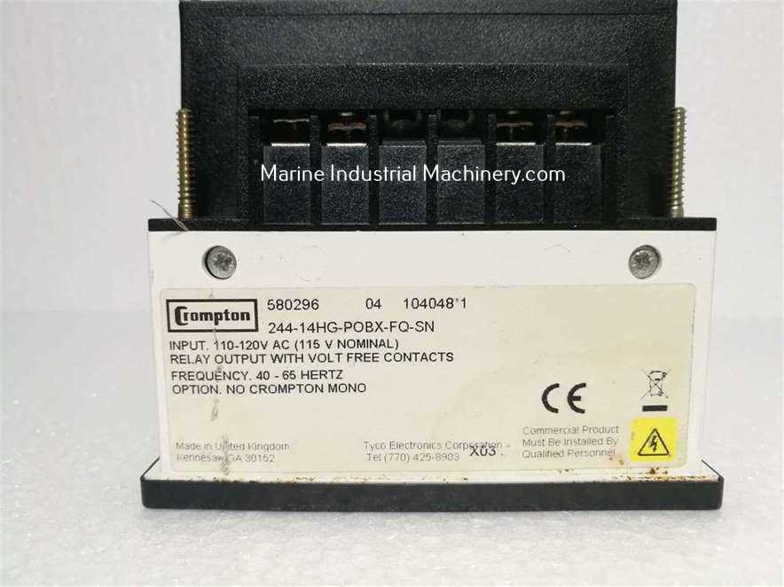 Tyco Crompton 244-14HG-POBX-FQ-SN Synchro Check Relay
