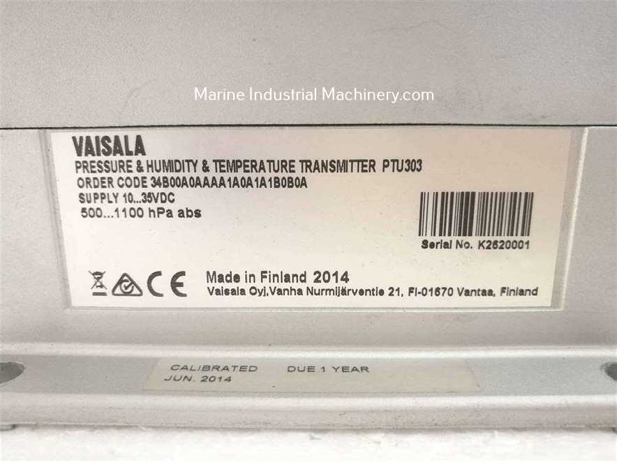 Vaisala PTU303 Pressure Humidity Temperature Transmitter