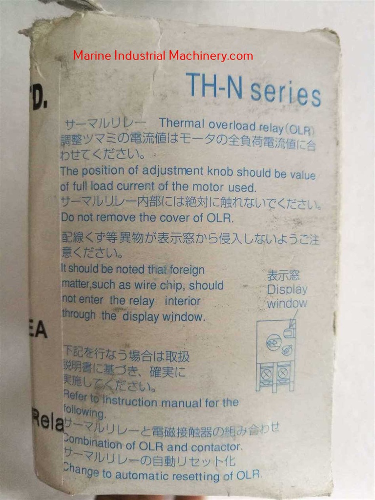 Mitsubishi TH-K60 Electric Overload relay 