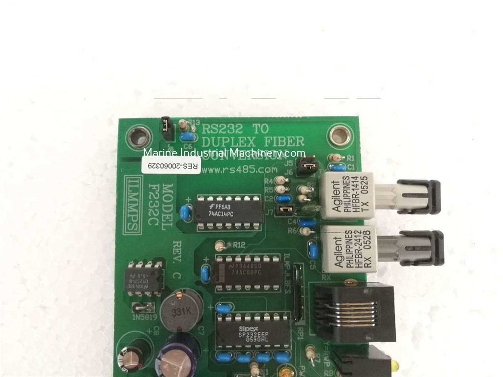 RE Smith F232C Fiber to RS232 Converter