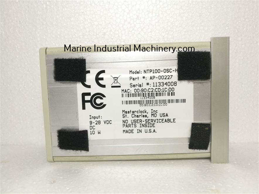 Masterclock NTP100-OSC-HS High Stability Network Time Protocol Server