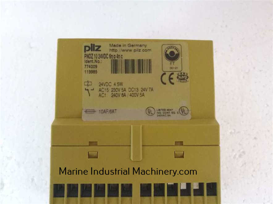 Pilz PNOZ 10 24VDC 6n/o 4 n/c Safety Relay