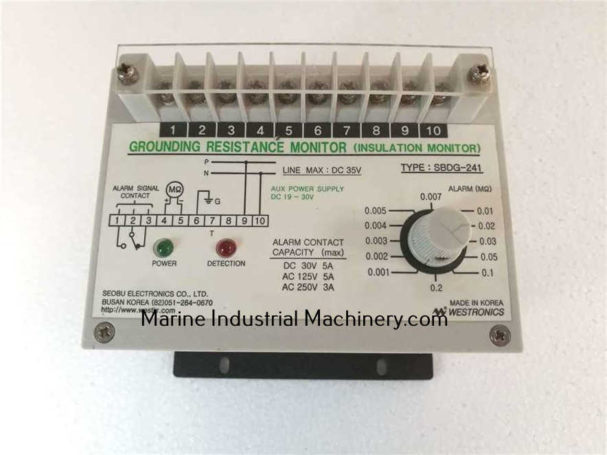Westronics SBDG-241 Grounding Resistance Monitor