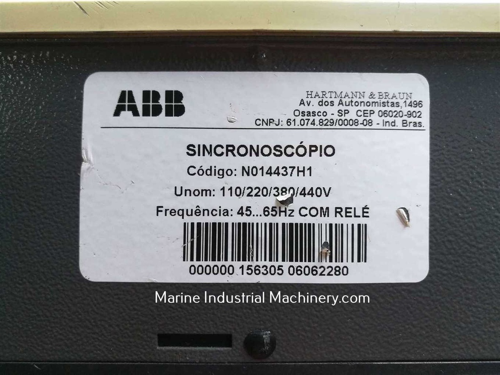 ABB N014437H1 Sincronoscopio