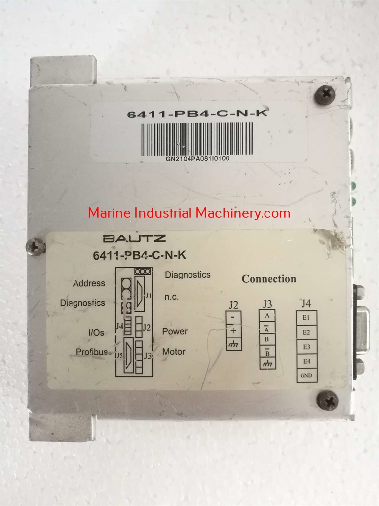 Bautz 6411-PB4-C-N-K Servodrive Profibus Stepper Motor Controller