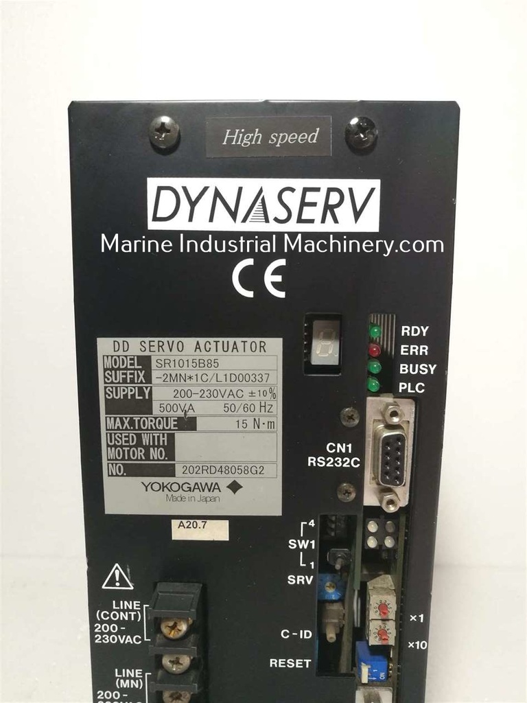 Yokogawa SR1015B85 DD Servo Actuator