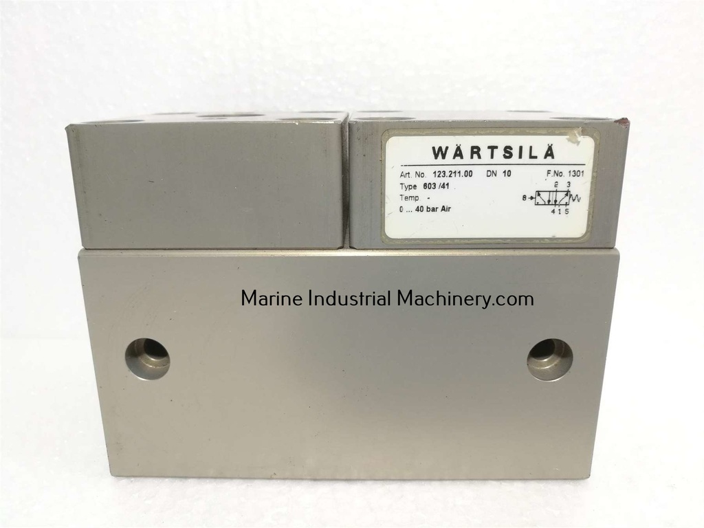 Wartsila 603-41 Pneumatic Valve