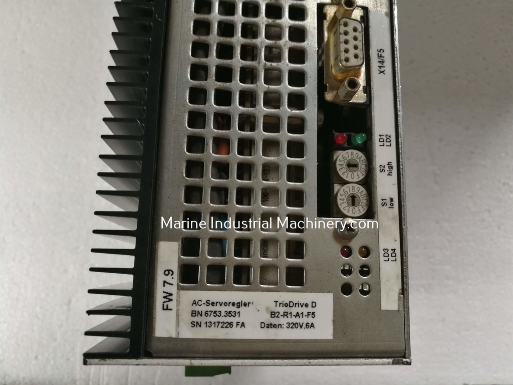 ESR Pollmeier TrioDrive D BN 6753.3531 B2-R1-A1-F5 Servo Motor Controller