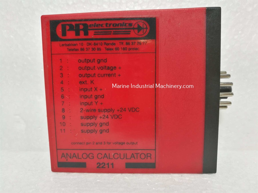 PR Electronics 2211 AA2B1 Analog Calculator