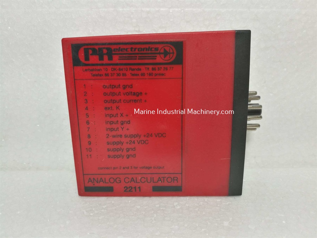 PR Electronics 2211 BE2A1 Analog Calculator