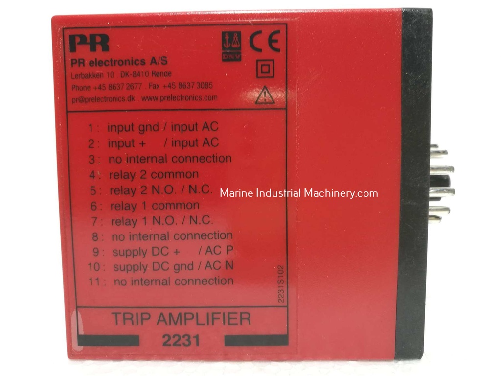 PR Electronics 2231D Trip Amplifier