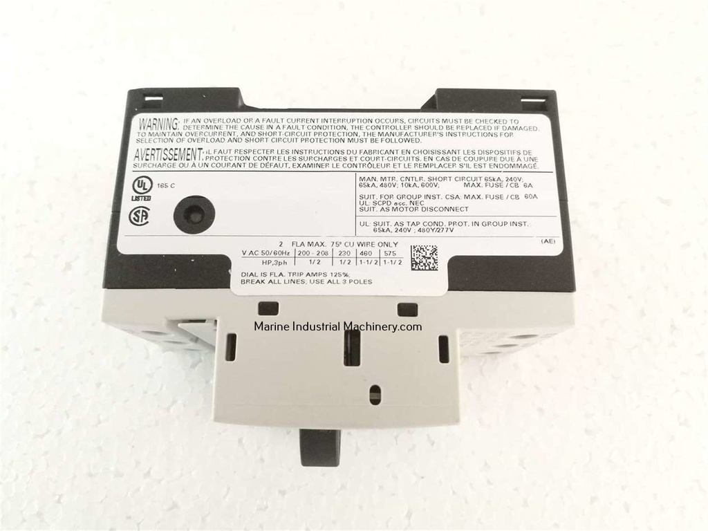 Siemens SIRIUS 3RV1011-1BA10 Motor Protectors