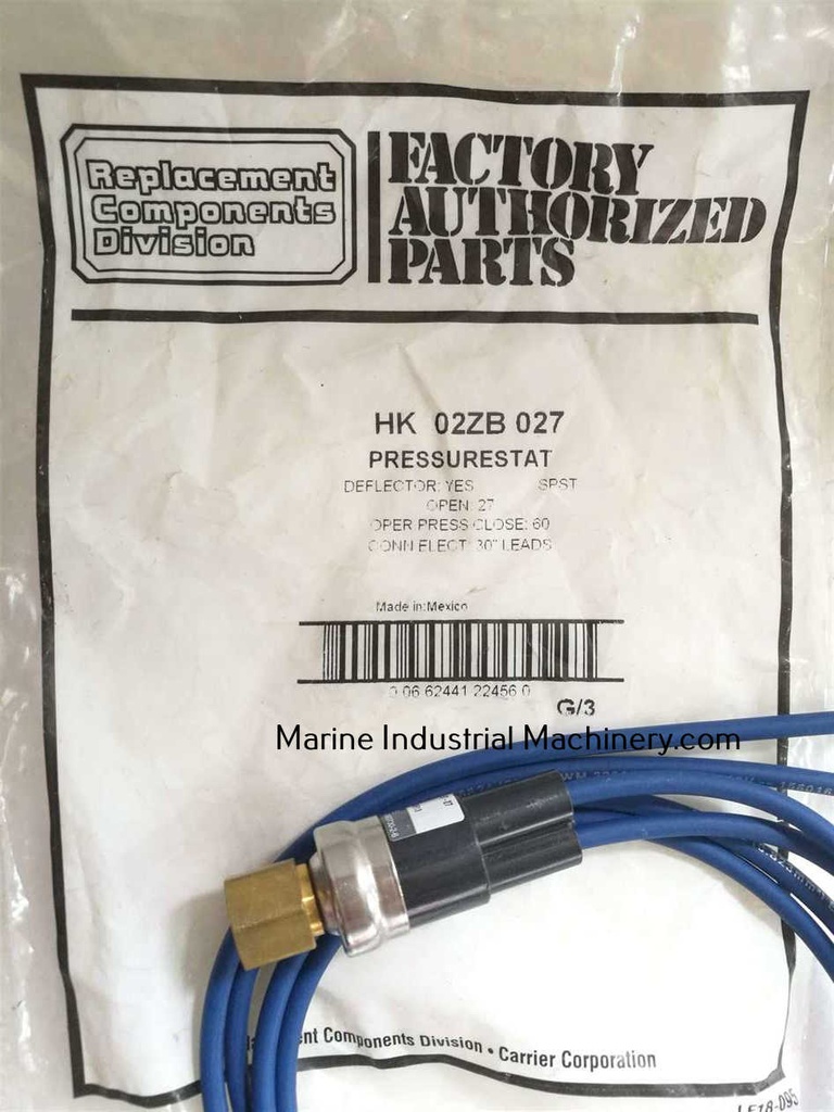 Carrier HK02ZB027 Pressure Switch Sensor