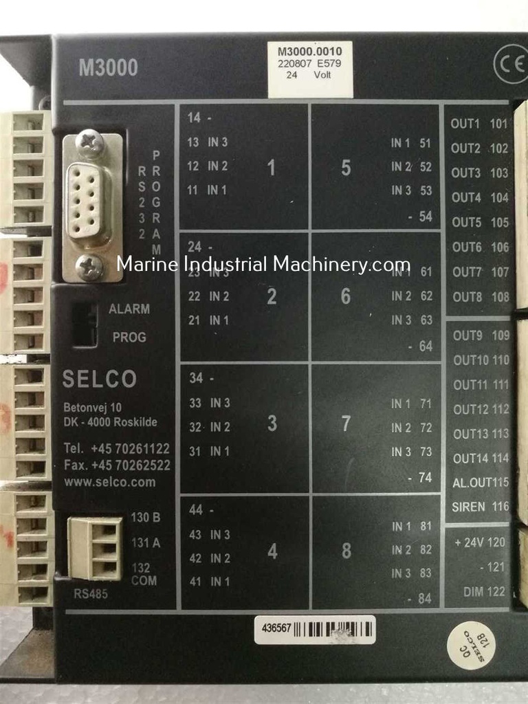 Selco M3000 Analogue Alarm Annunciator Martek
