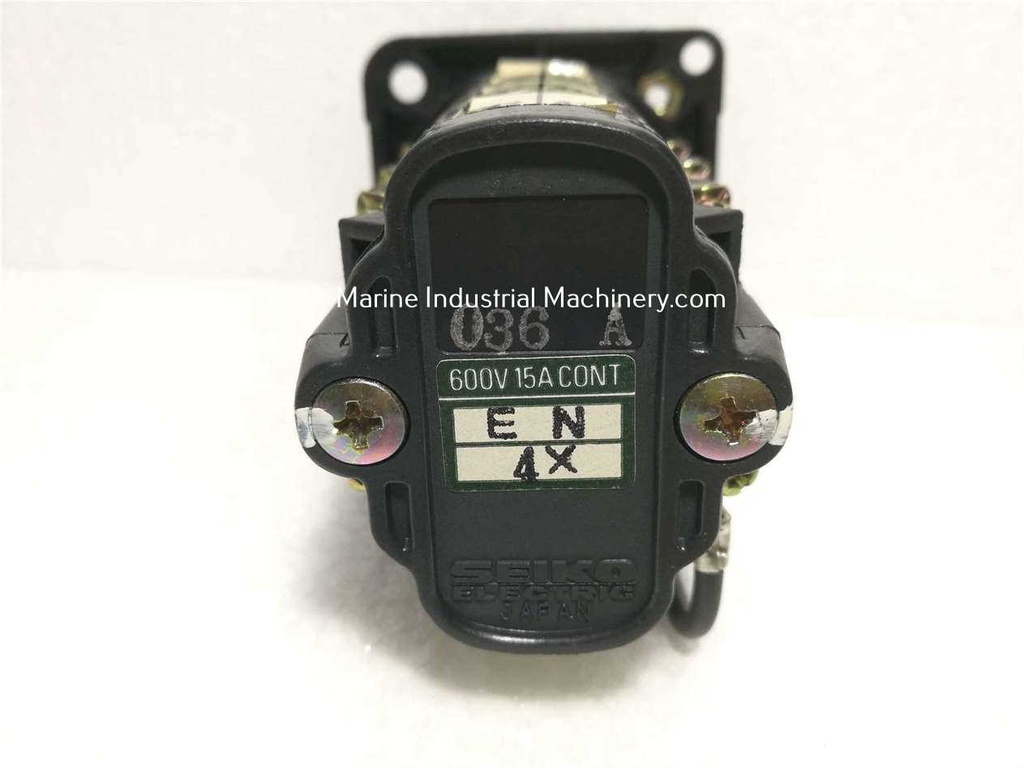 Seiko Electric EN 4X 036A Cam Switch Voltmeter