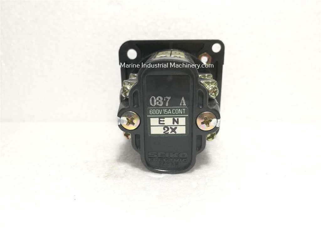 Seiko Electric EN-2X 037A Cam Switch Voltmeter