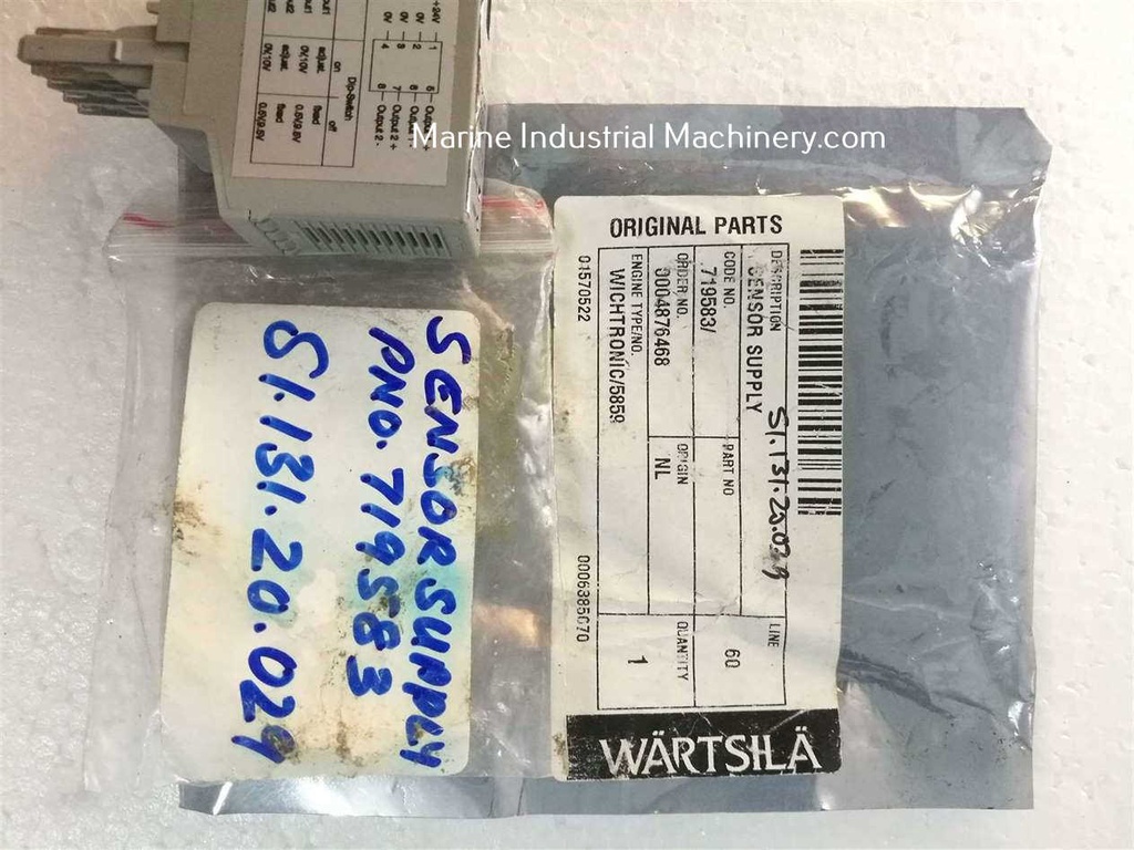Wago 286 Series Sensor Supply Module