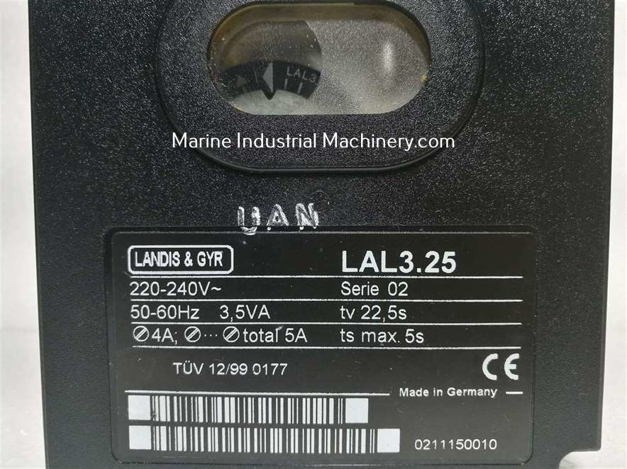 LANDIS & GYR LAL 3.25 Boiler Control Relay