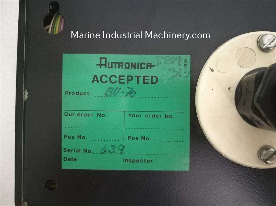 Autronica BU 70 Fire Alarm Panel