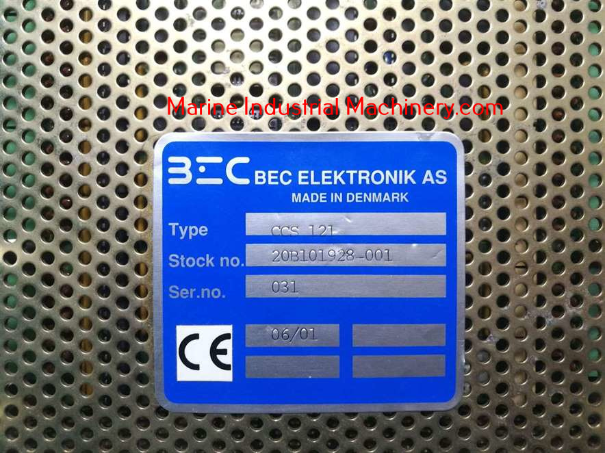 BEC 121 Operator Panel