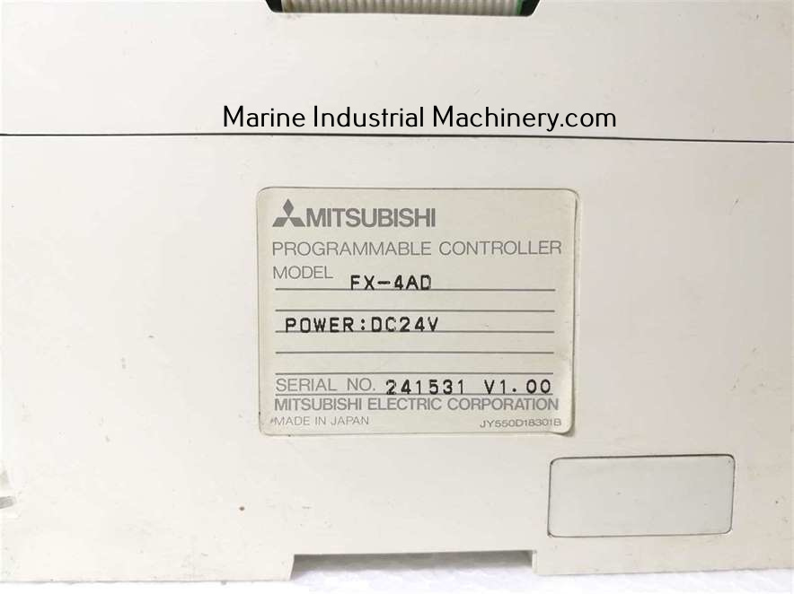 Mitsubishi Melsec FX-48ER-ES, FX-2DA,FX-4AD Programmable Controller