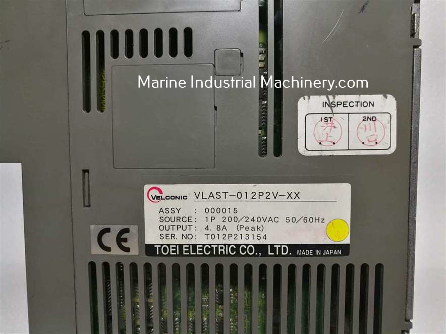 TOEI Electric Velconic VLAST-012P2V-XX Servo Drive
