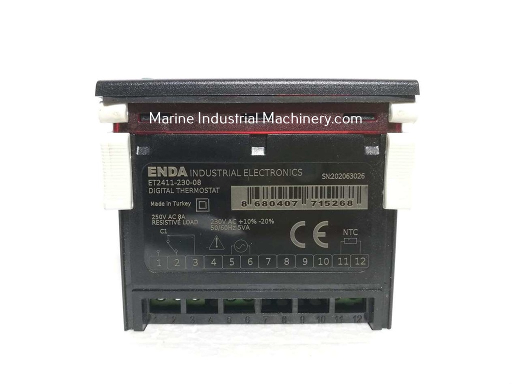 ENDA ET2411-230-08 Digital Thermostat