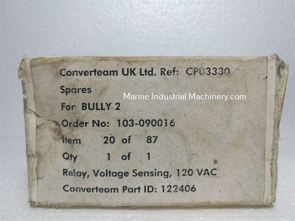 Macromatic VMKP120A Voltage Monitor Relay Over/Under Voltage