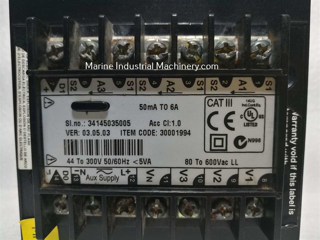 Schneider Electric Conzerv EM6436 Digital Panel Meter