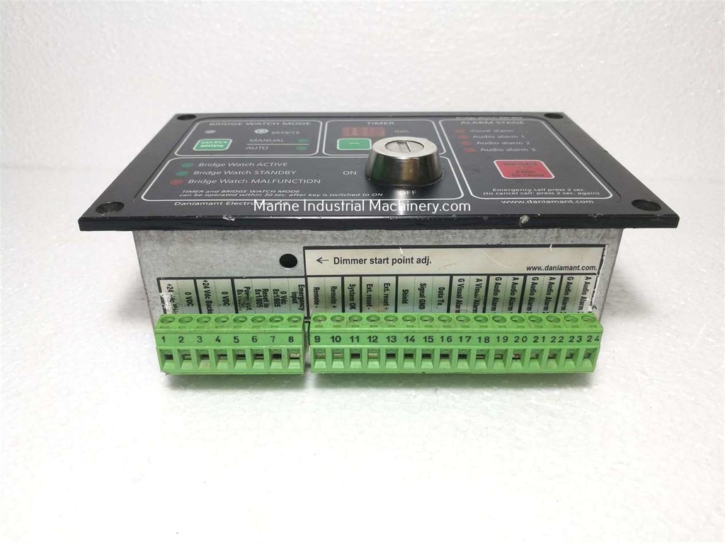 Daniamant Electronics BNWAS BW-800 Bridge Watch Alarm Unit