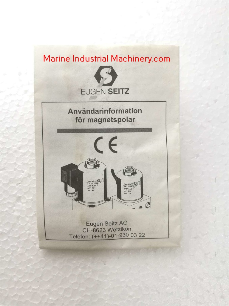 Wartsila 2E27 and 1557/41 Solenoid Valve